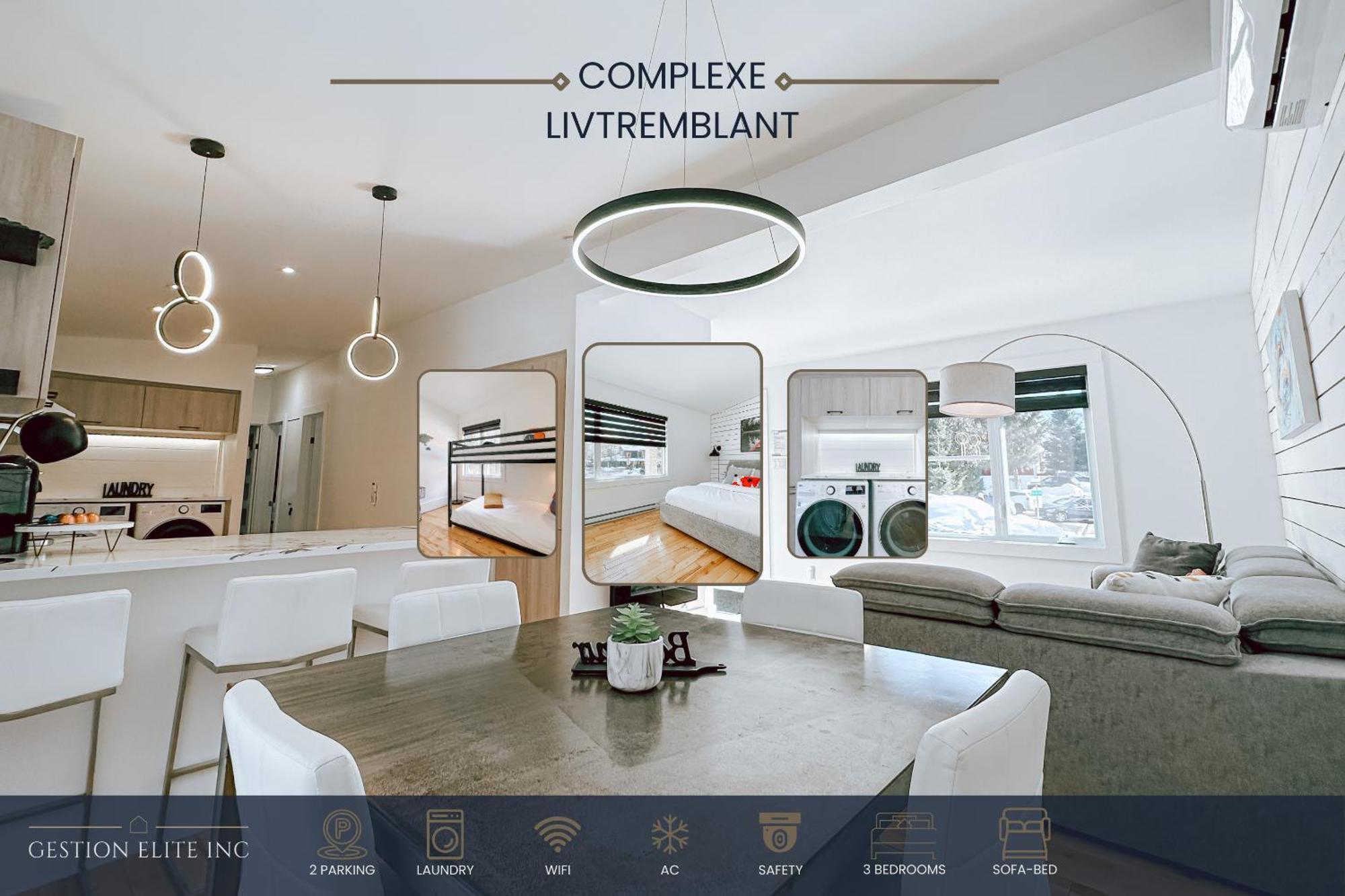 Complexe Livtremblant By Gestion Elite - Liv1 Daire Mont-Tremblant Dış mekan fotoğraf